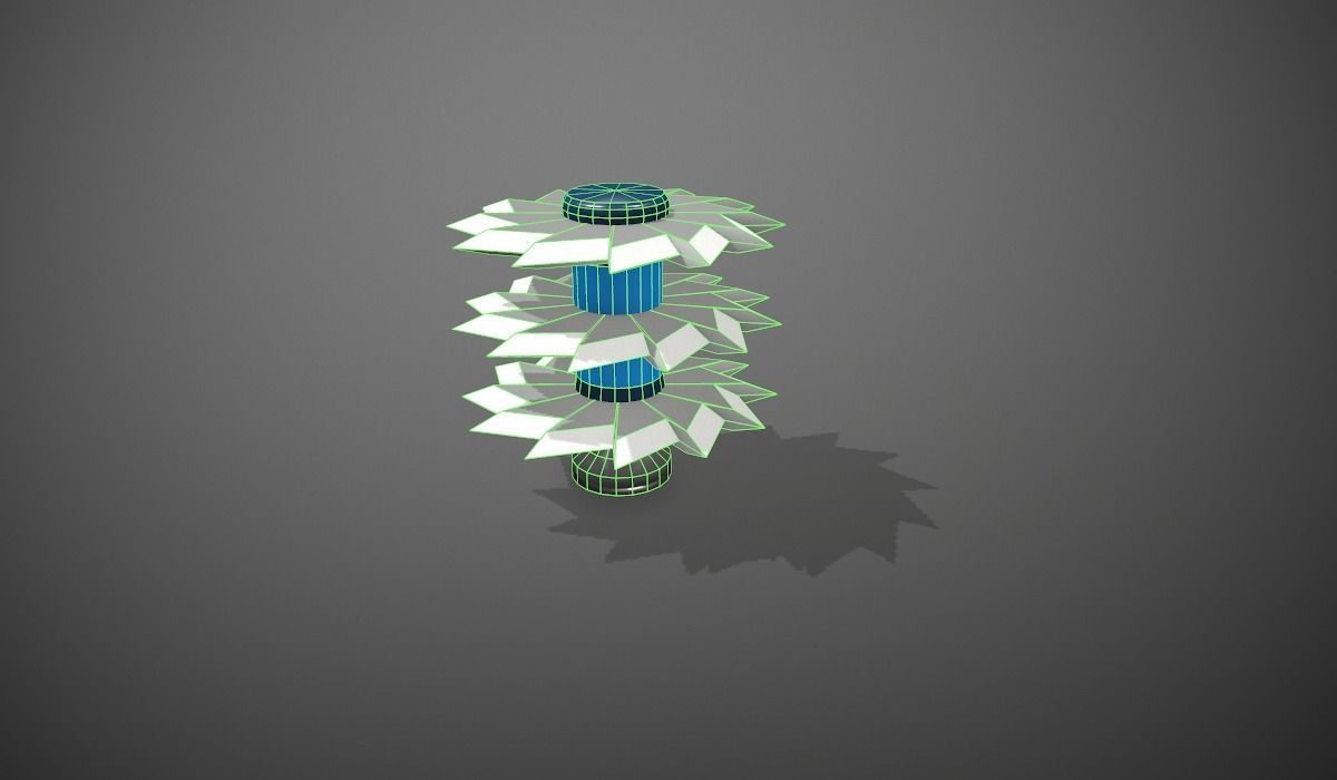 Obstacle for Game hyper casual Low-poly 3D model_11