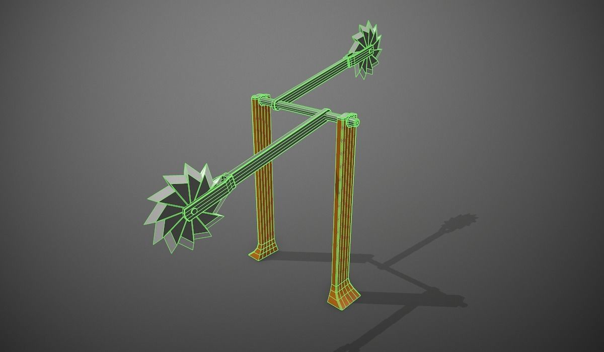 Obstacle for Game hyper casual Low-poly 3D model_13
