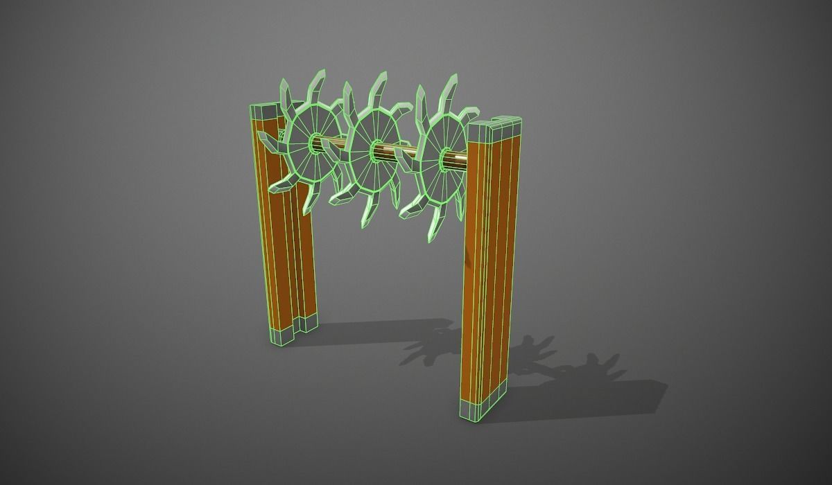 Obstacle for Game hyper casual Low-poly 3D model_16