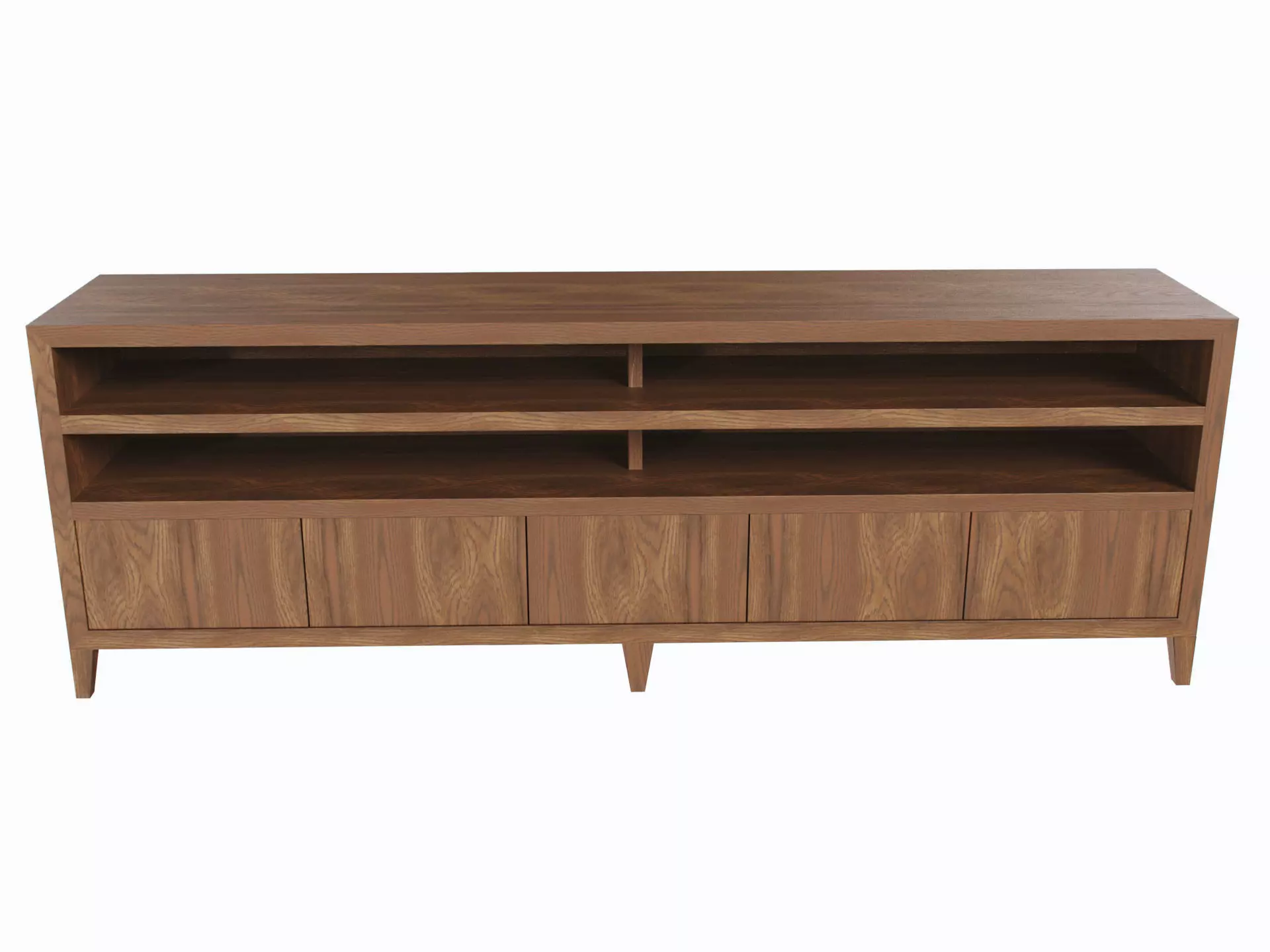 Wooden Cabinet Free 3D model