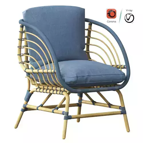 Ikea Buskbo Armchair 3D model