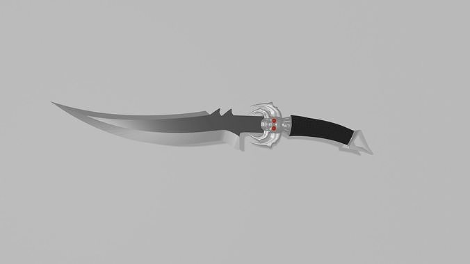 Skull Dagger Free 3D model