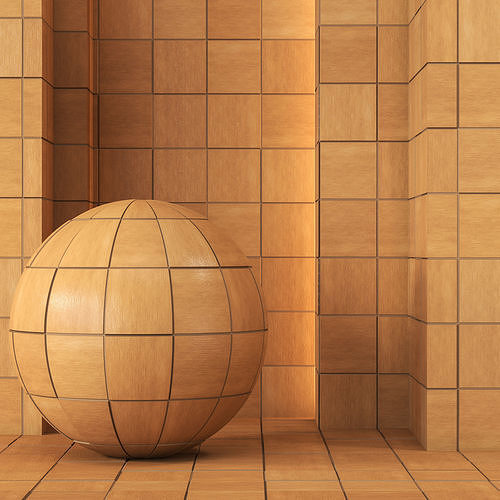 2 Cube Wood Pattern Texture 4K - Seamless Texture