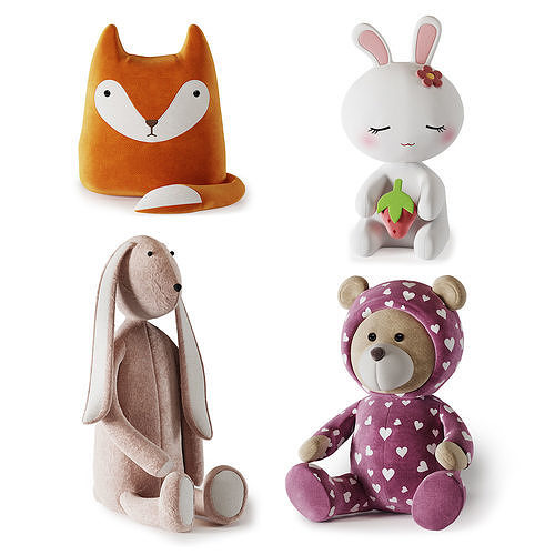 Plush Toys 13 3D model