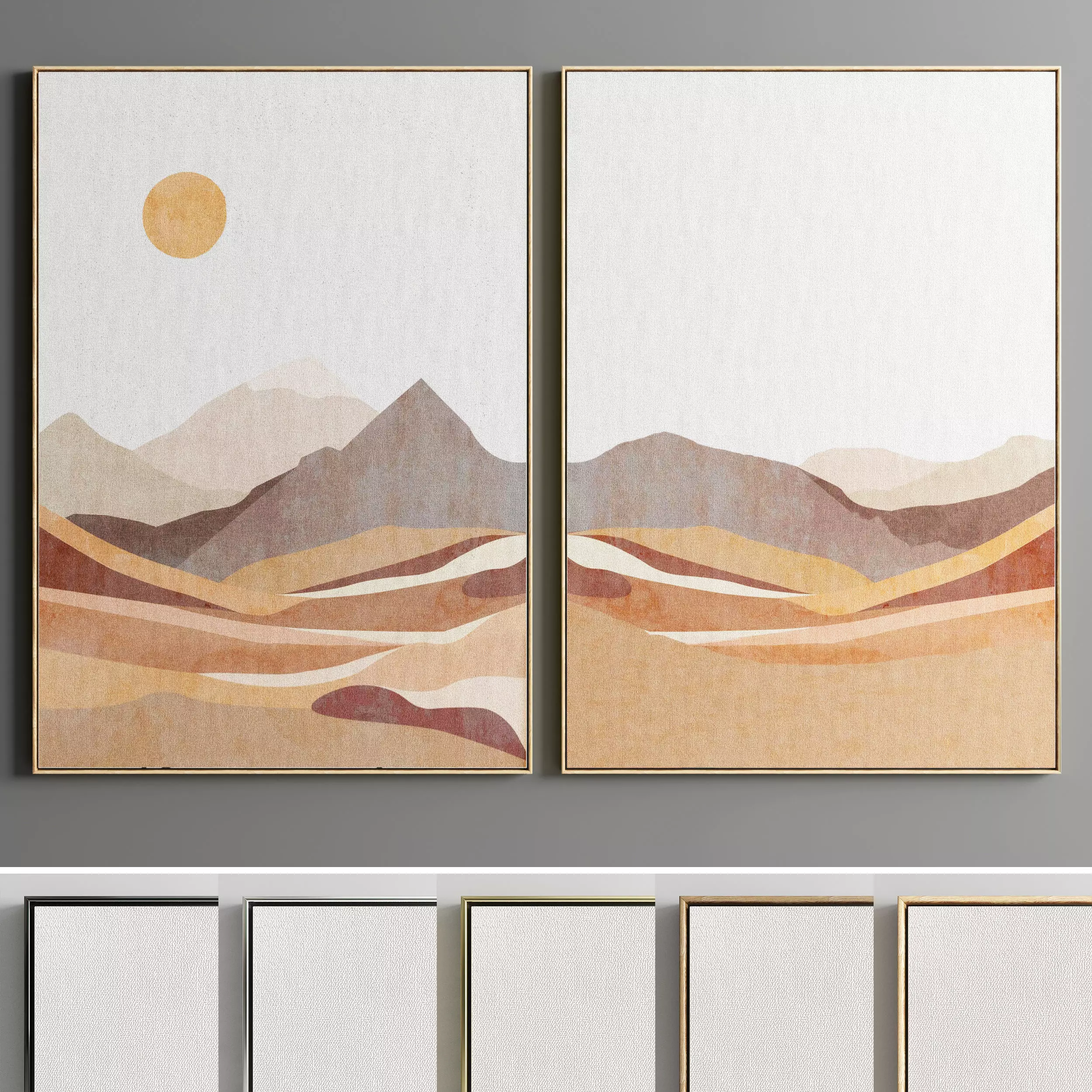 Photo Frame 62 Low-poly 3D model