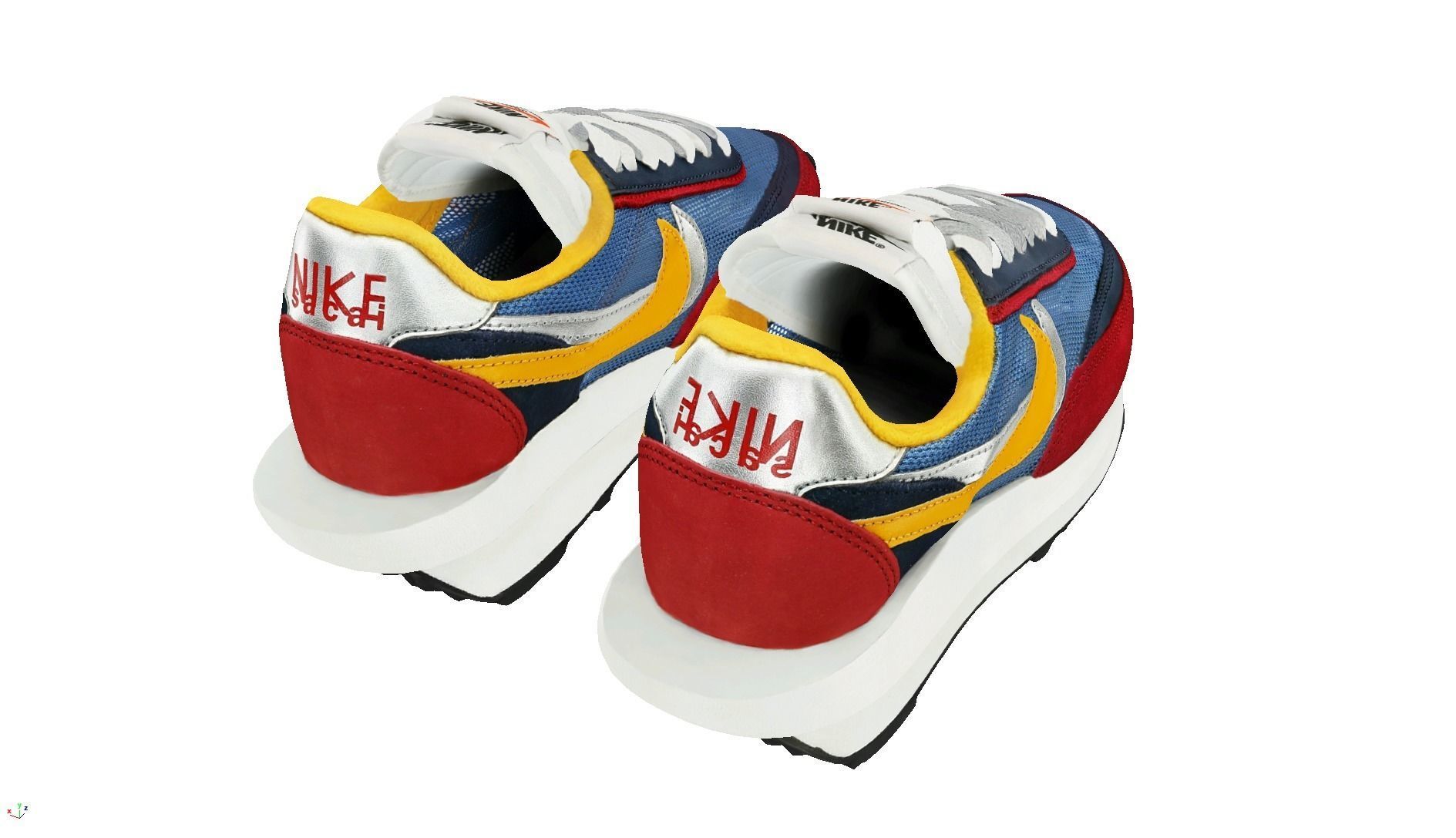 sacai x Nike LDV Waffle 3D model_10