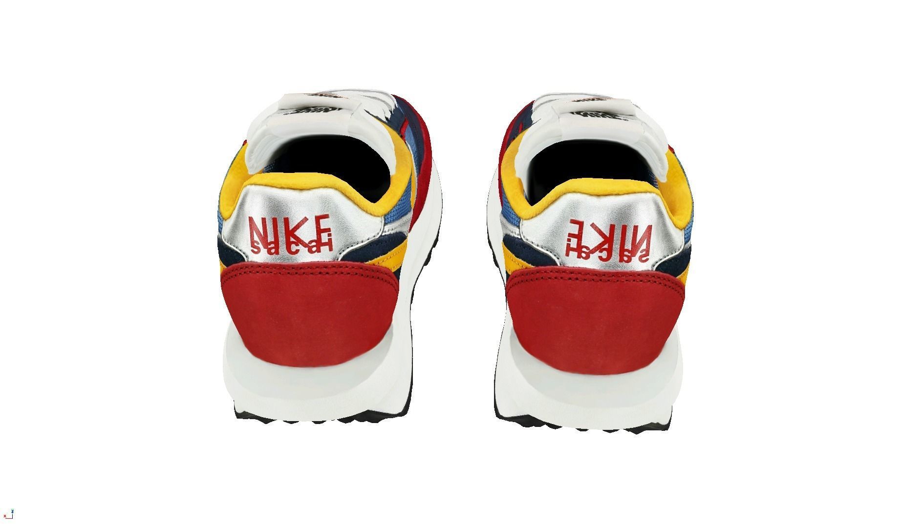 sacai x Nike LDV Waffle 3D model_11