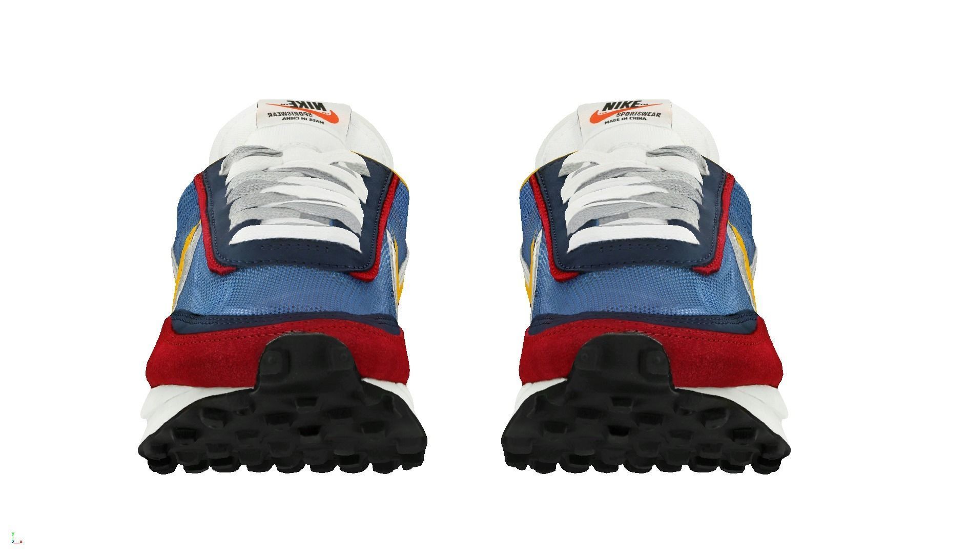 sacai x Nike LDV Waffle 3D model_4