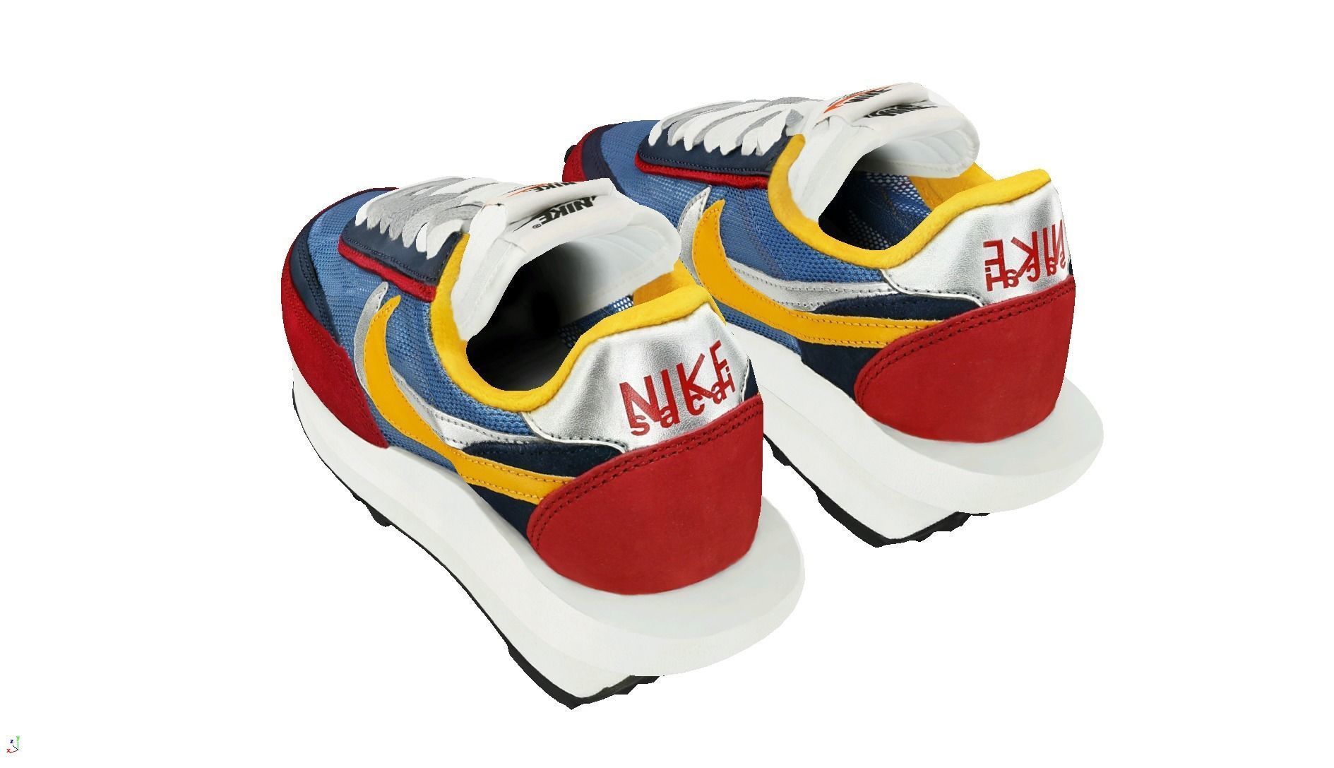 sacai x Nike LDV Waffle 3D model_12