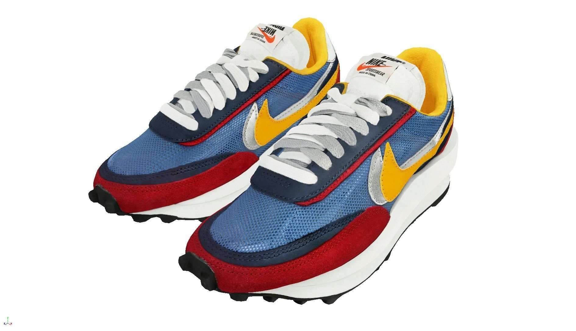 sacai x Nike LDV Waffle 3D model_16