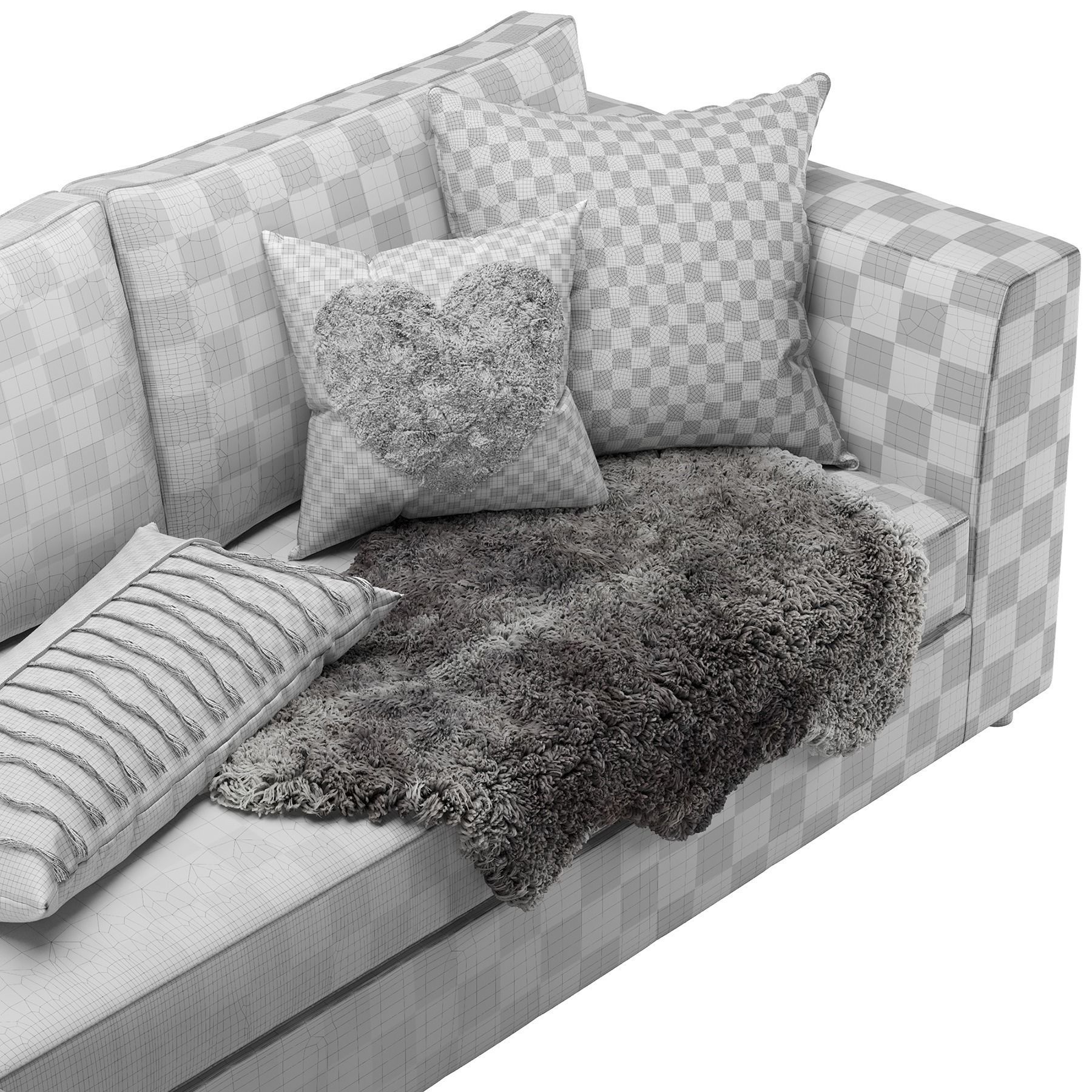 EQ3 Cello sectional sofa 3D model_3