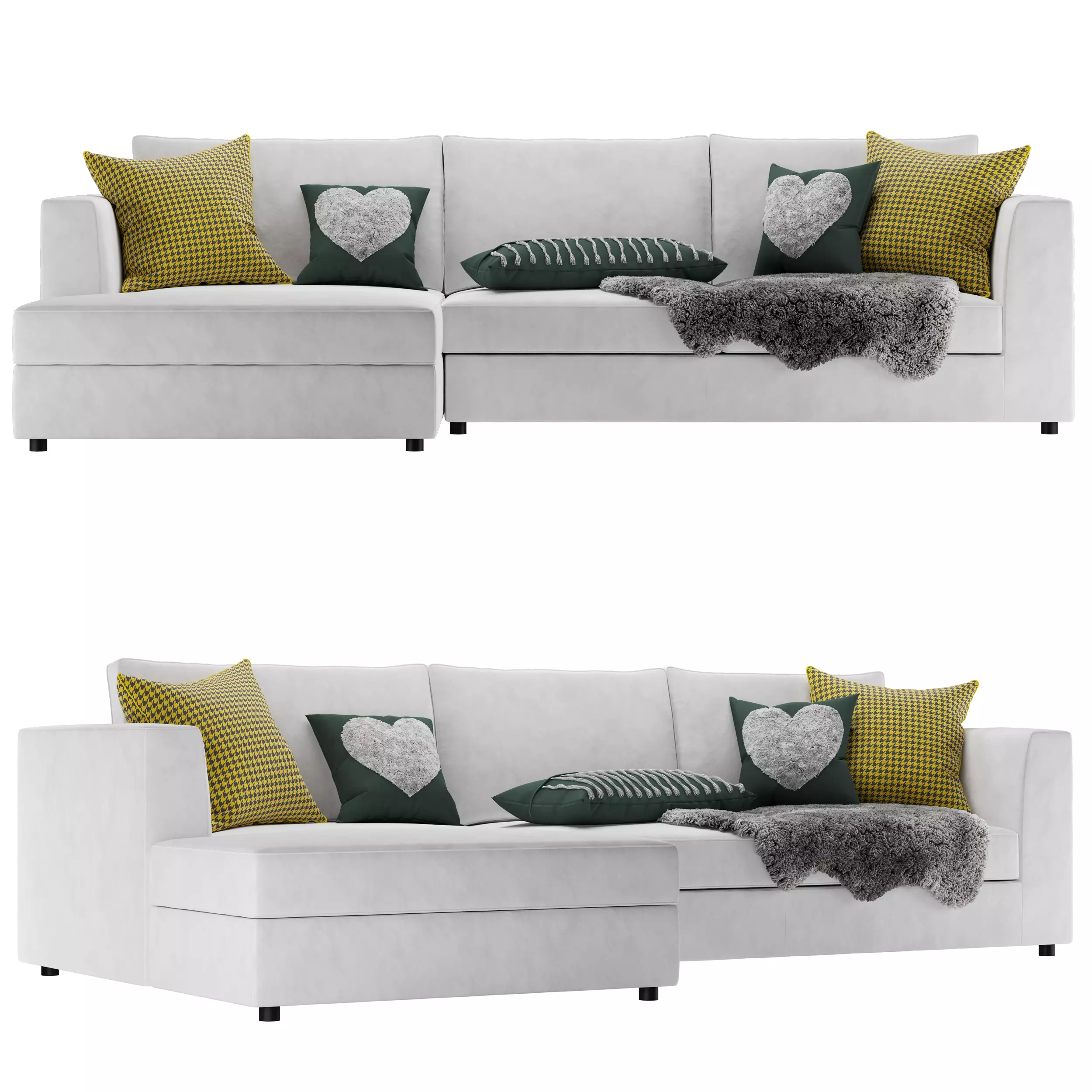 EQ3 Cello sectional sofa 3D model_0