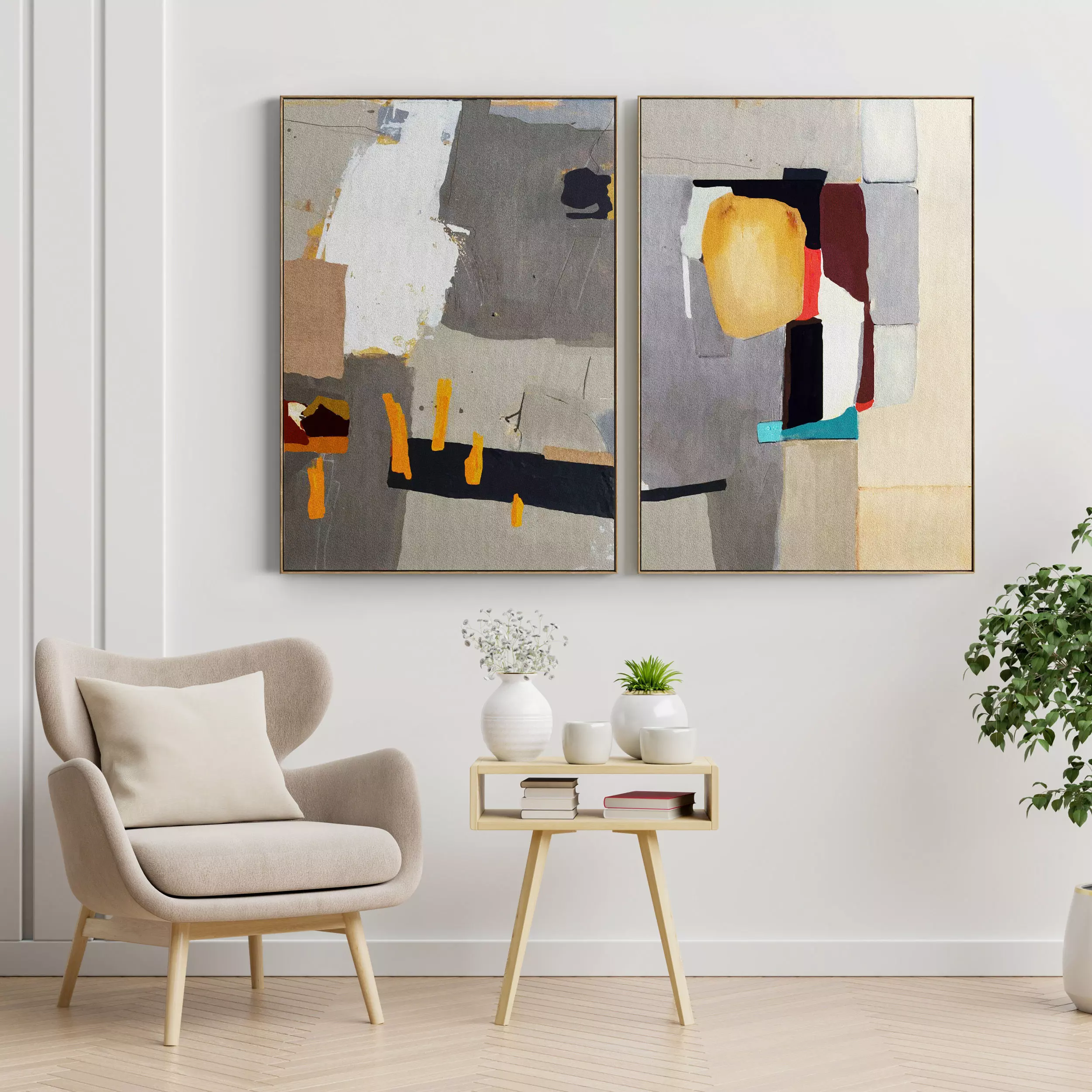 Photo Frame 66 Low-poly 3D model_0