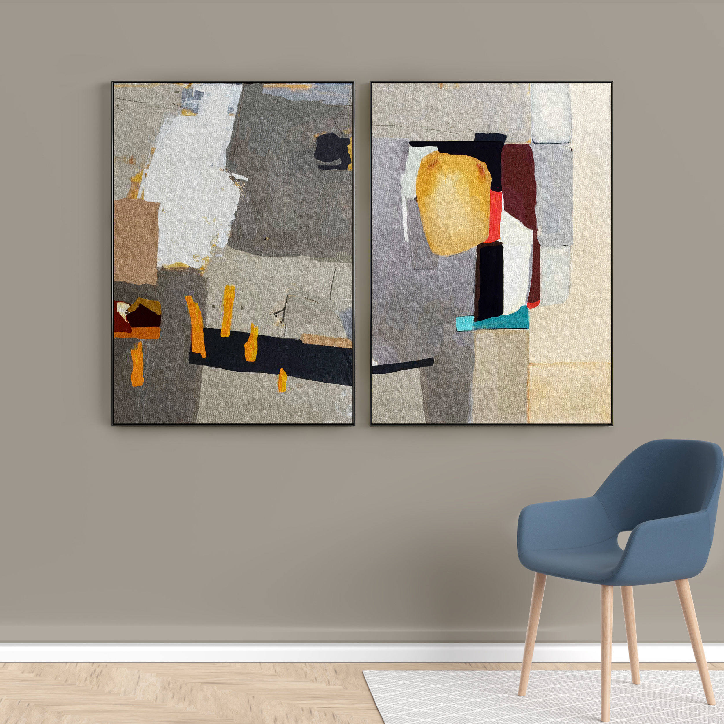 Photo Frame 66 Low-poly 3D model_1