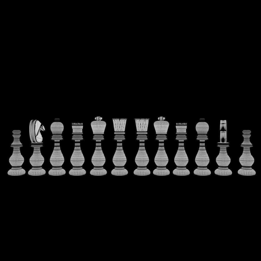 Tenebris Chess Board 3D model_13