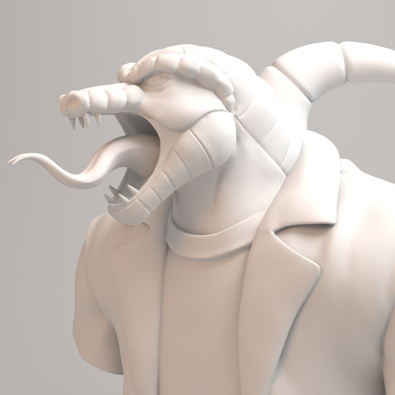 Spiderman 90s Collection - Lizard 3D print model_8