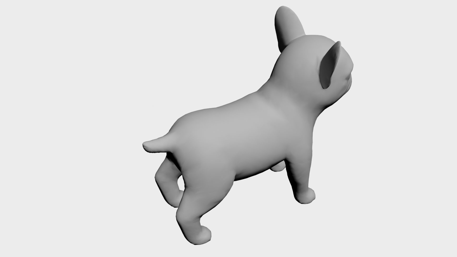 puppy-dog cocept Low-poly 3D model_5