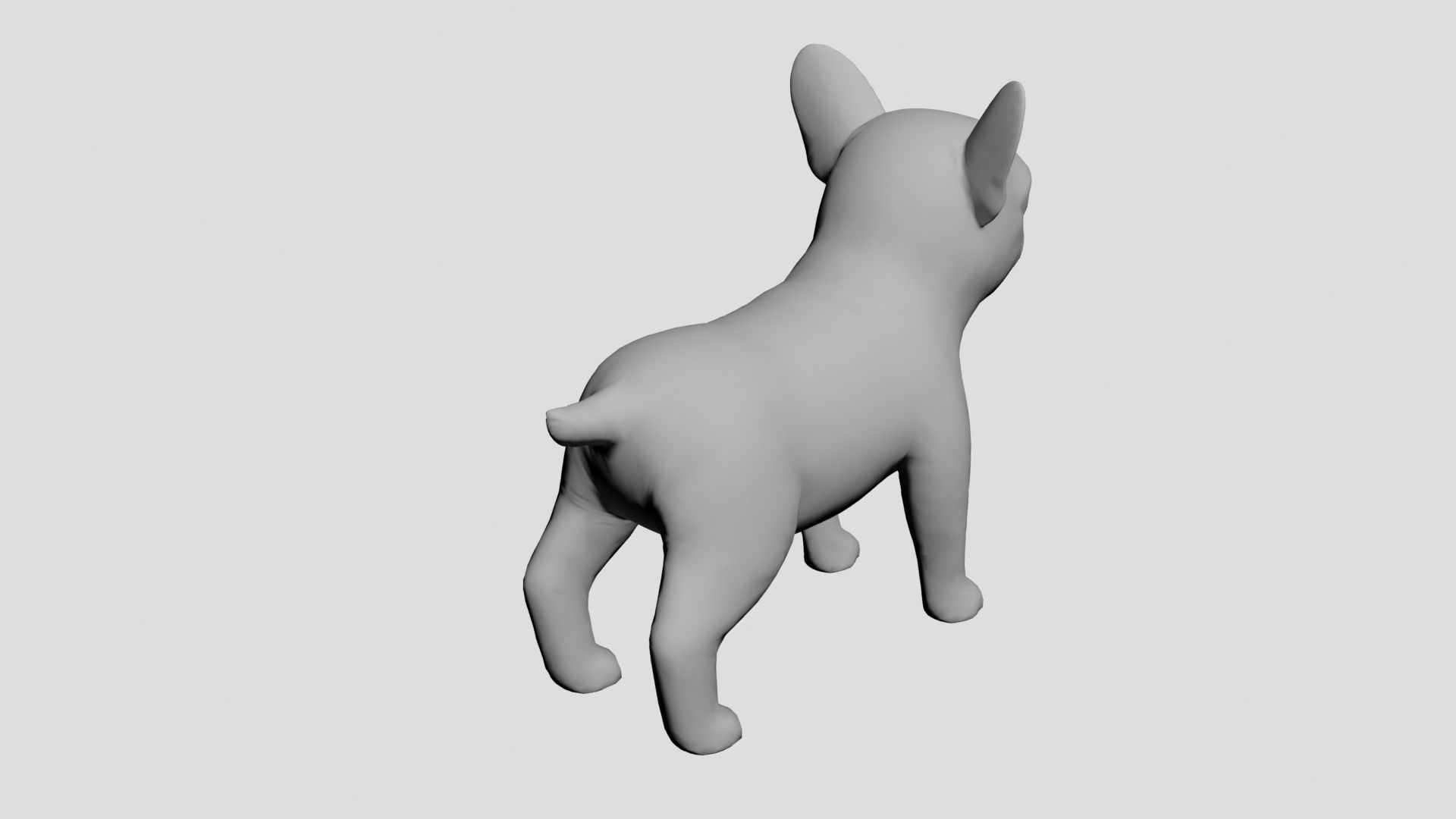 puppy-dog cocept Low-poly 3D model_2