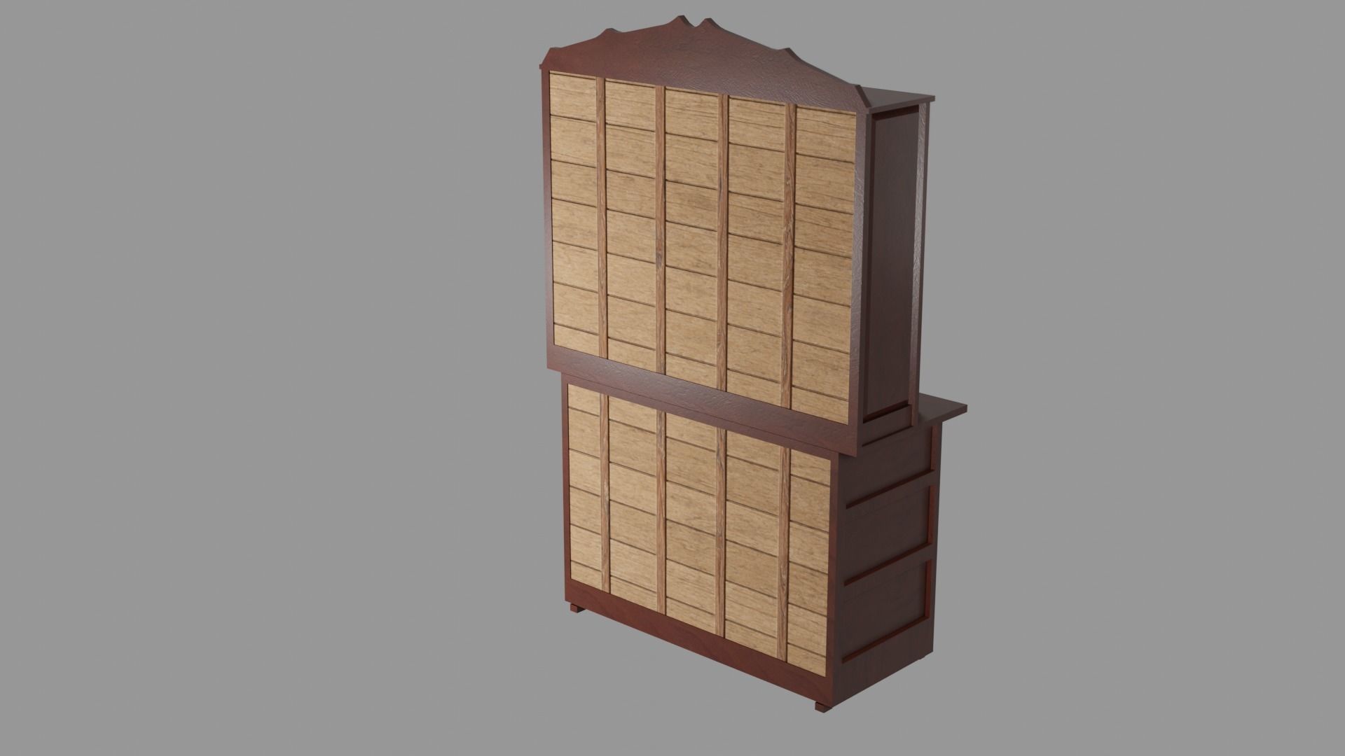 Kitchen Cabinet 3D model_3