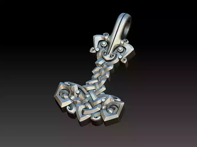 Hammer THOR   Pendant   3D print model