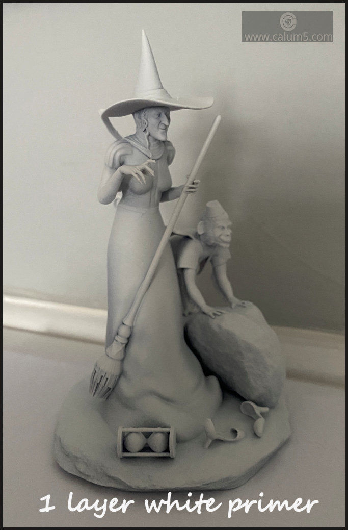 Wicked Witch and Winged Monkey Set 3D print model_2