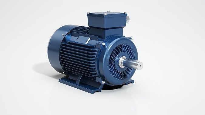 Electric motor 3D model