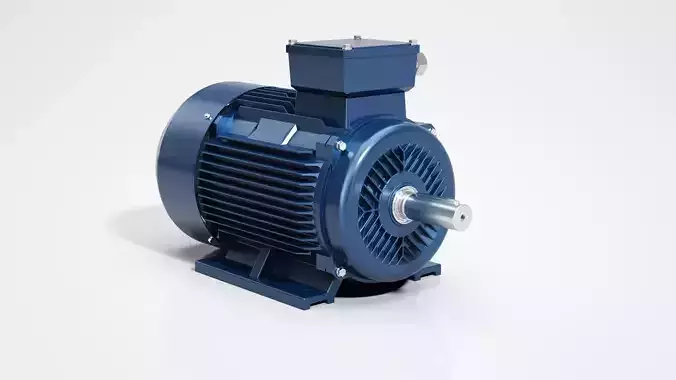 Electric motor 3D model