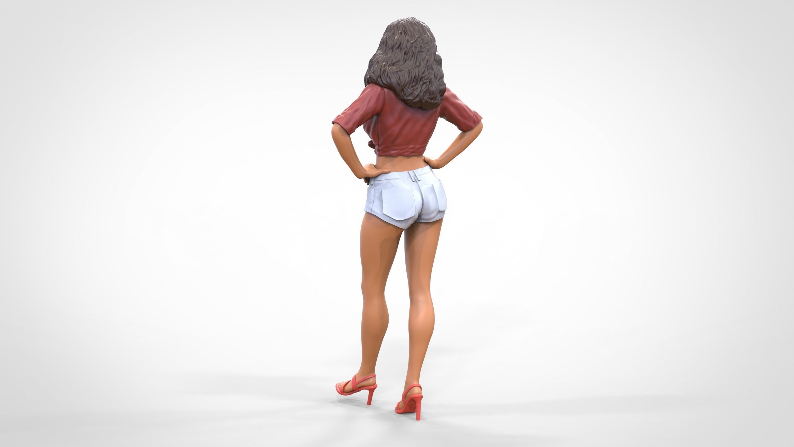 N3 Daisy Duke The dukes of Hazzard 3D print model_24