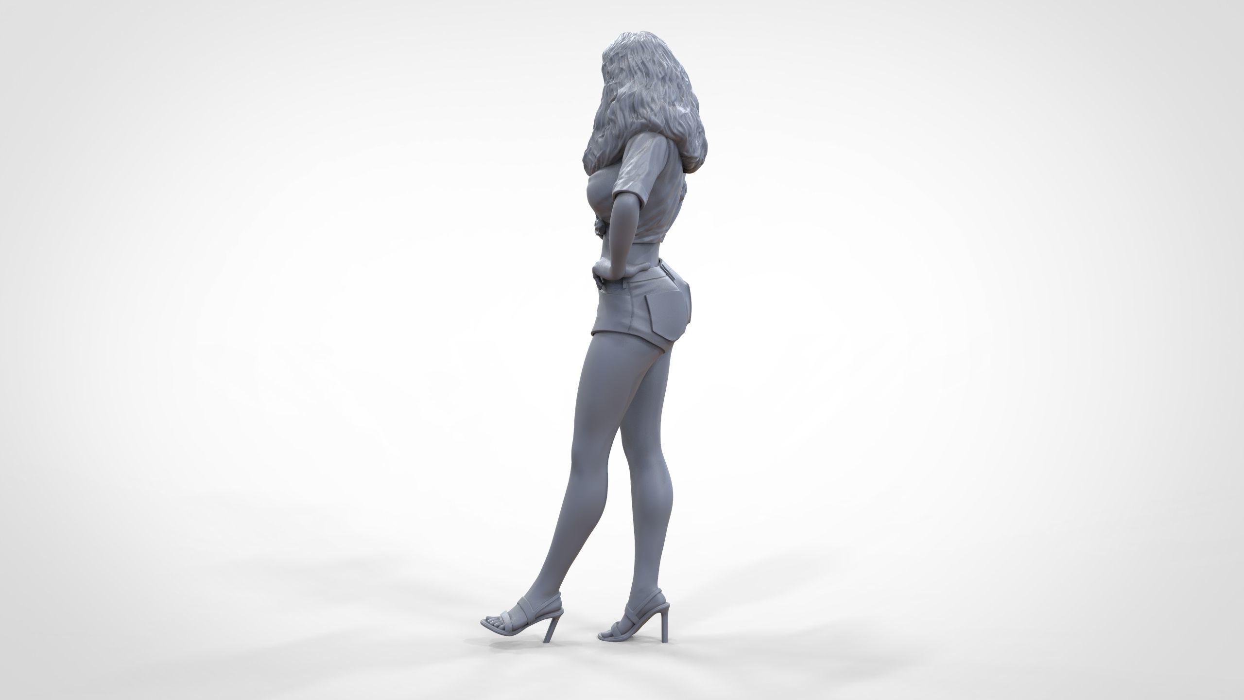 N3 Daisy Duke The dukes of Hazzard 3D print model_44