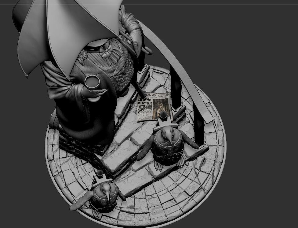 The Penguin 3D print model_12