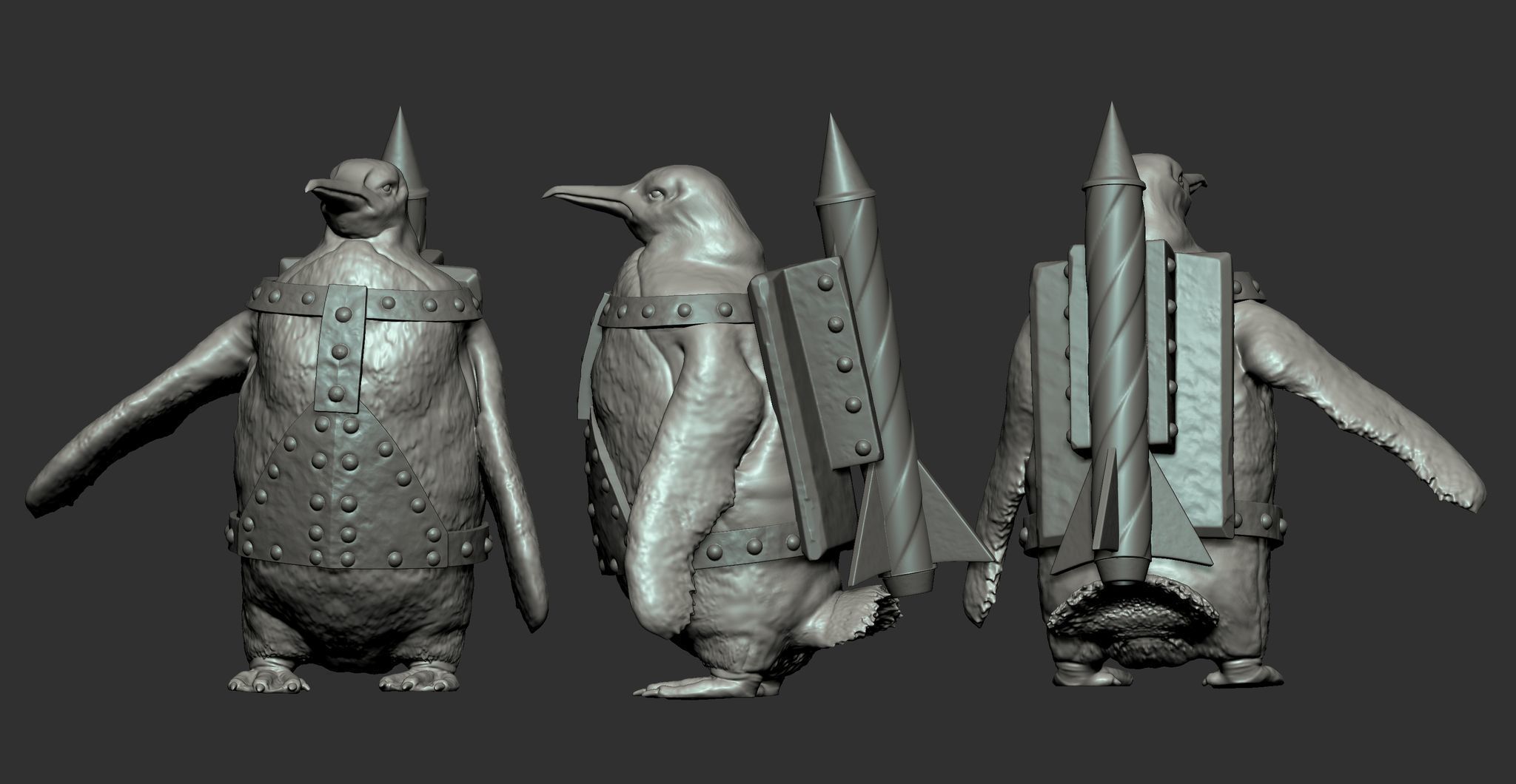 The Penguin 3D print model_17