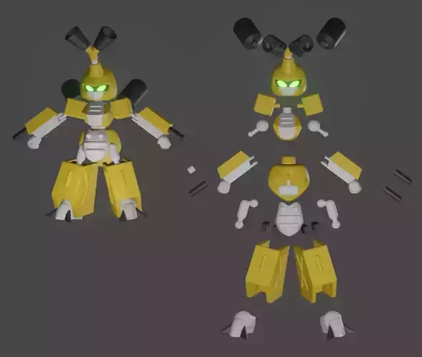 medabots metabee 3D print model