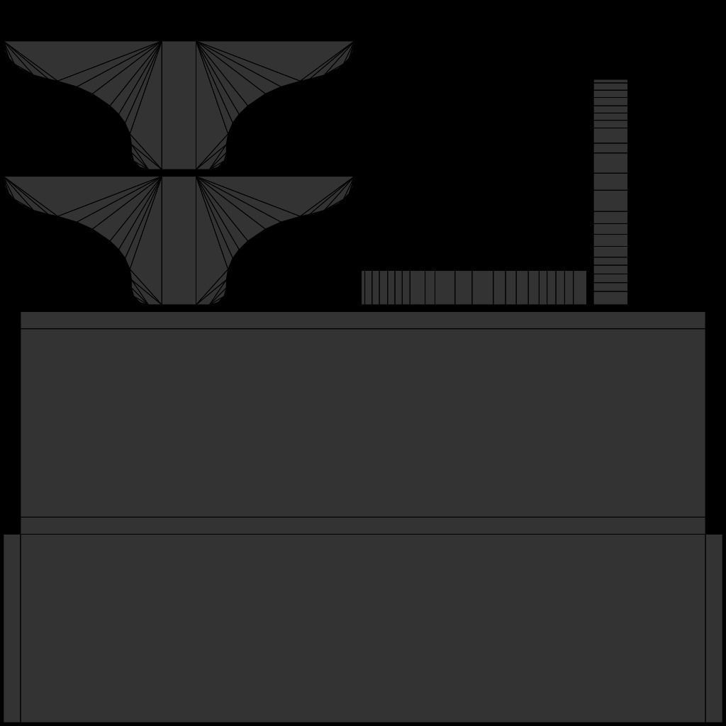 Old Shelf  - game ready Low-poly 3D model_17