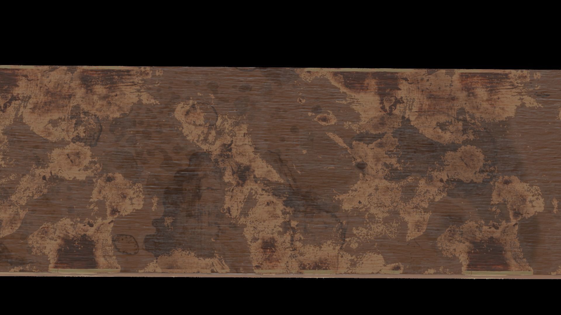 Old Shelf  - game ready Low-poly 3D model_3