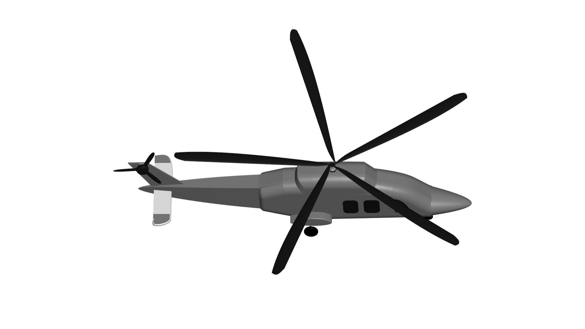 Agusta Westland AW169 3D model_2