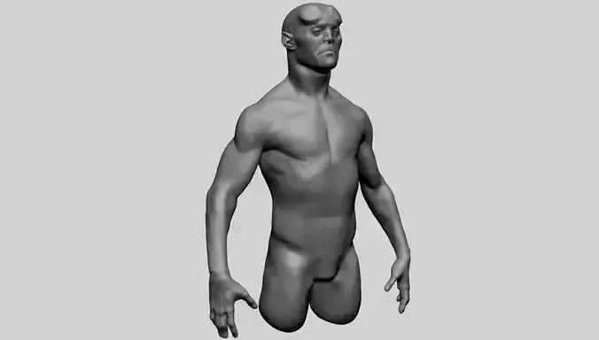 Speed Sculpt - Creature 3D model Speed Sculpt - Creature 3D model