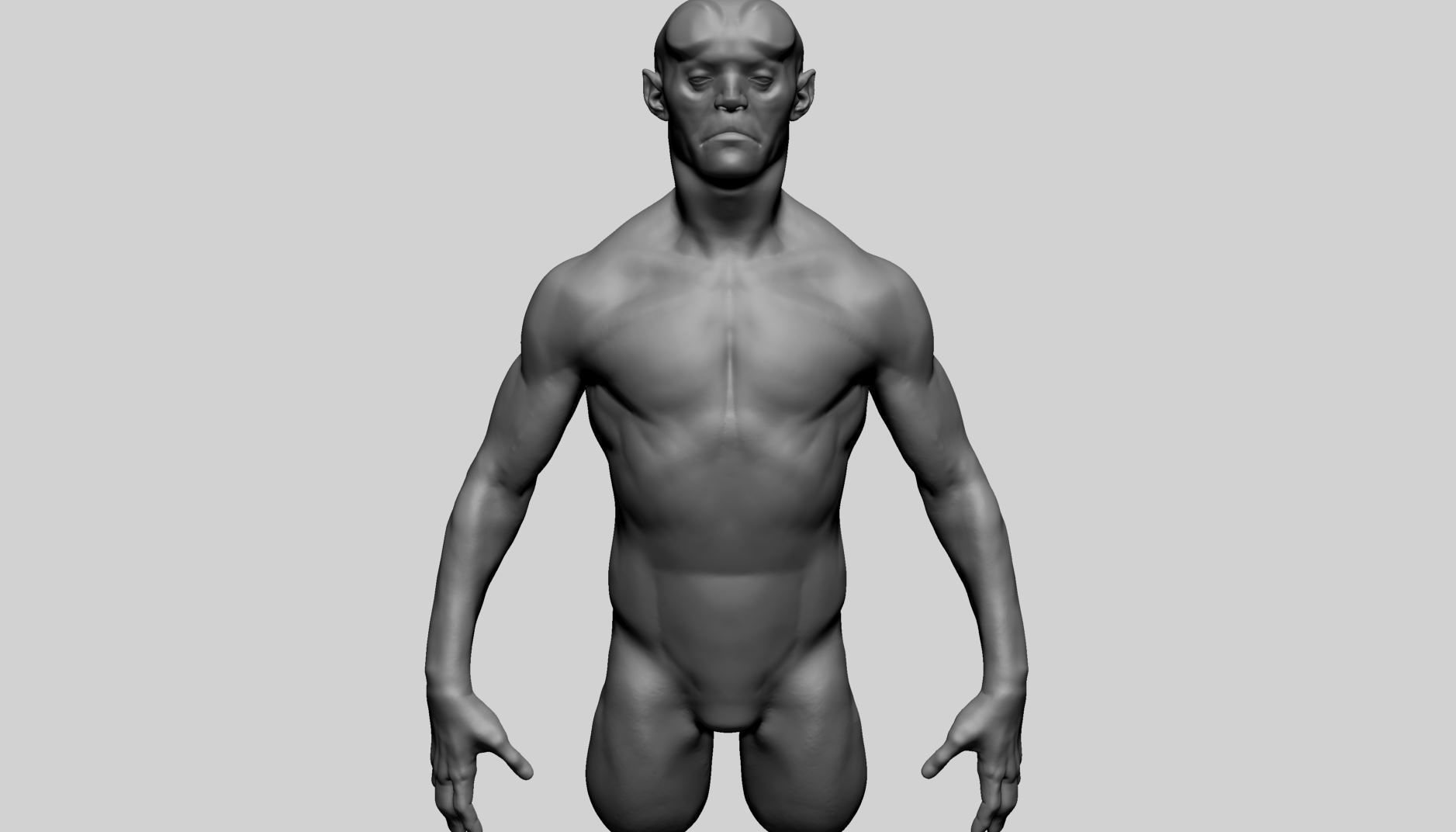 Speed Sculpt - Creature 3D model_6
