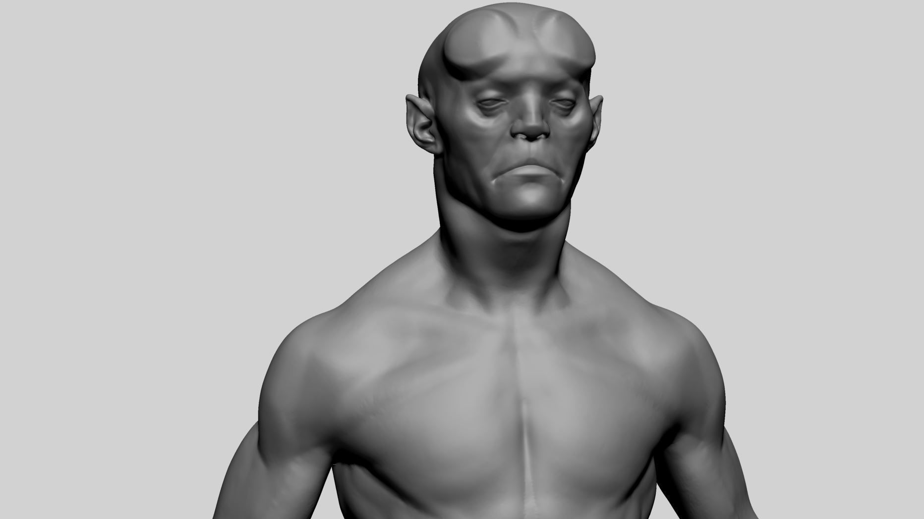 Speed Sculpt - Creature 3D model_7