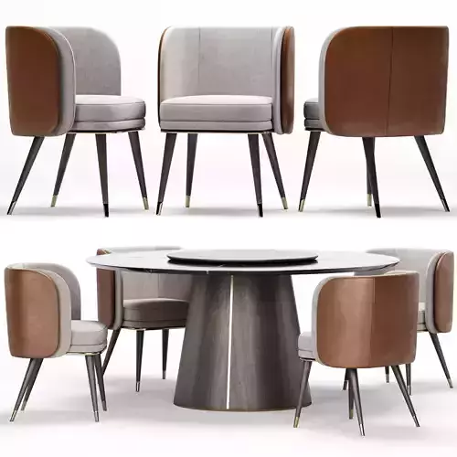 Ambrose Laskasas dining set