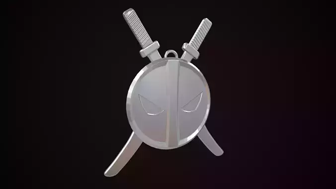 DEADPOOL KEYCHAIN PRINT MARVEL