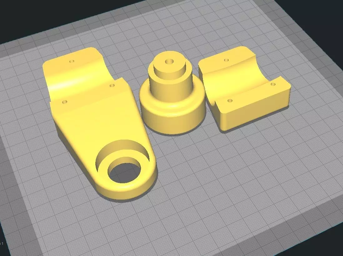 Column drill for handle   3D print model_0