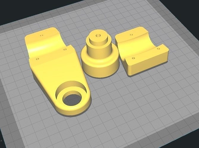 Column drill for handle   3D print model