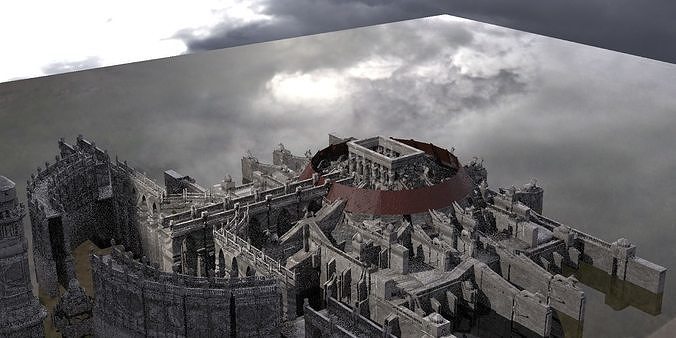Horus Grand Arena versions Gods 3 3D model