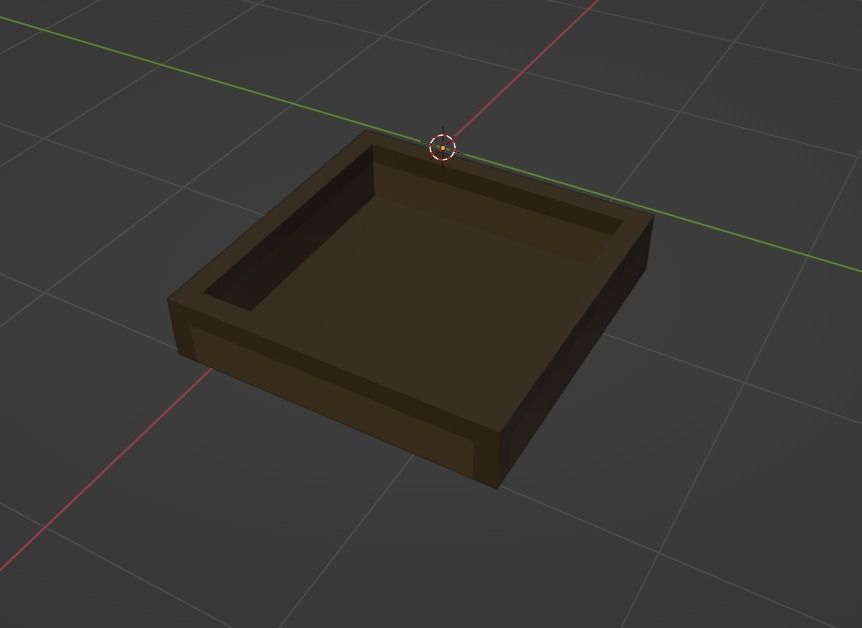 Modular egyptian stage voxel art 3D model_6