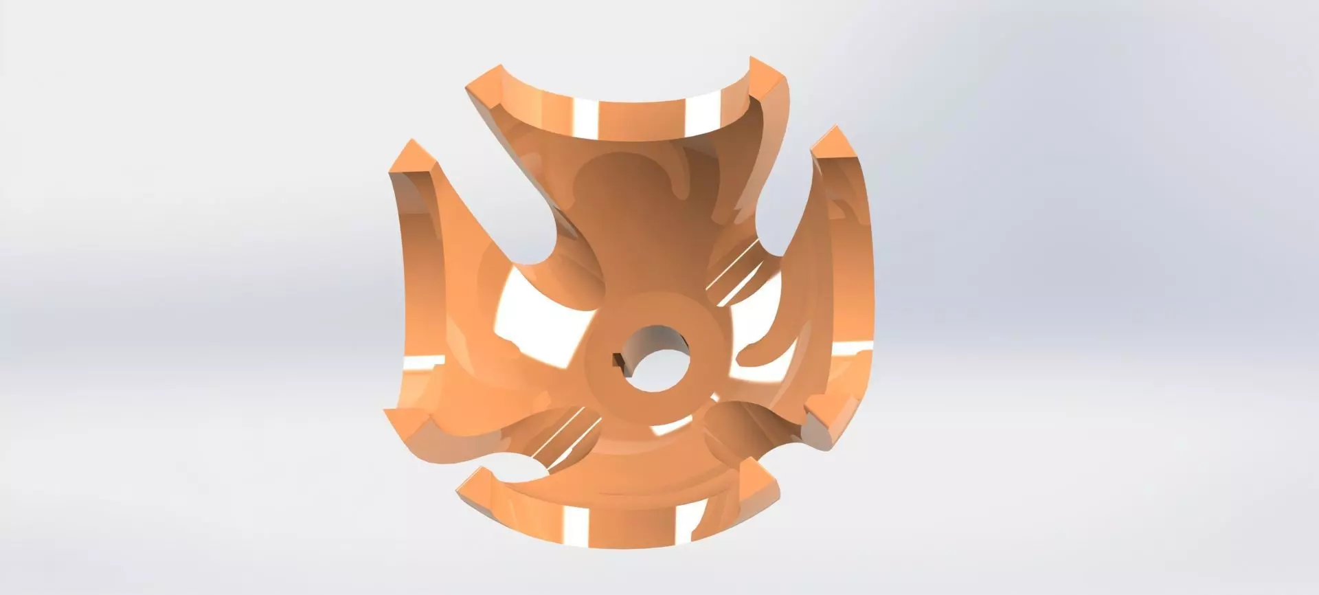 driven wheell 3D model