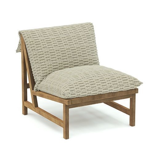 Globewest Sketch Cantaloupe Occasional chair 3D model