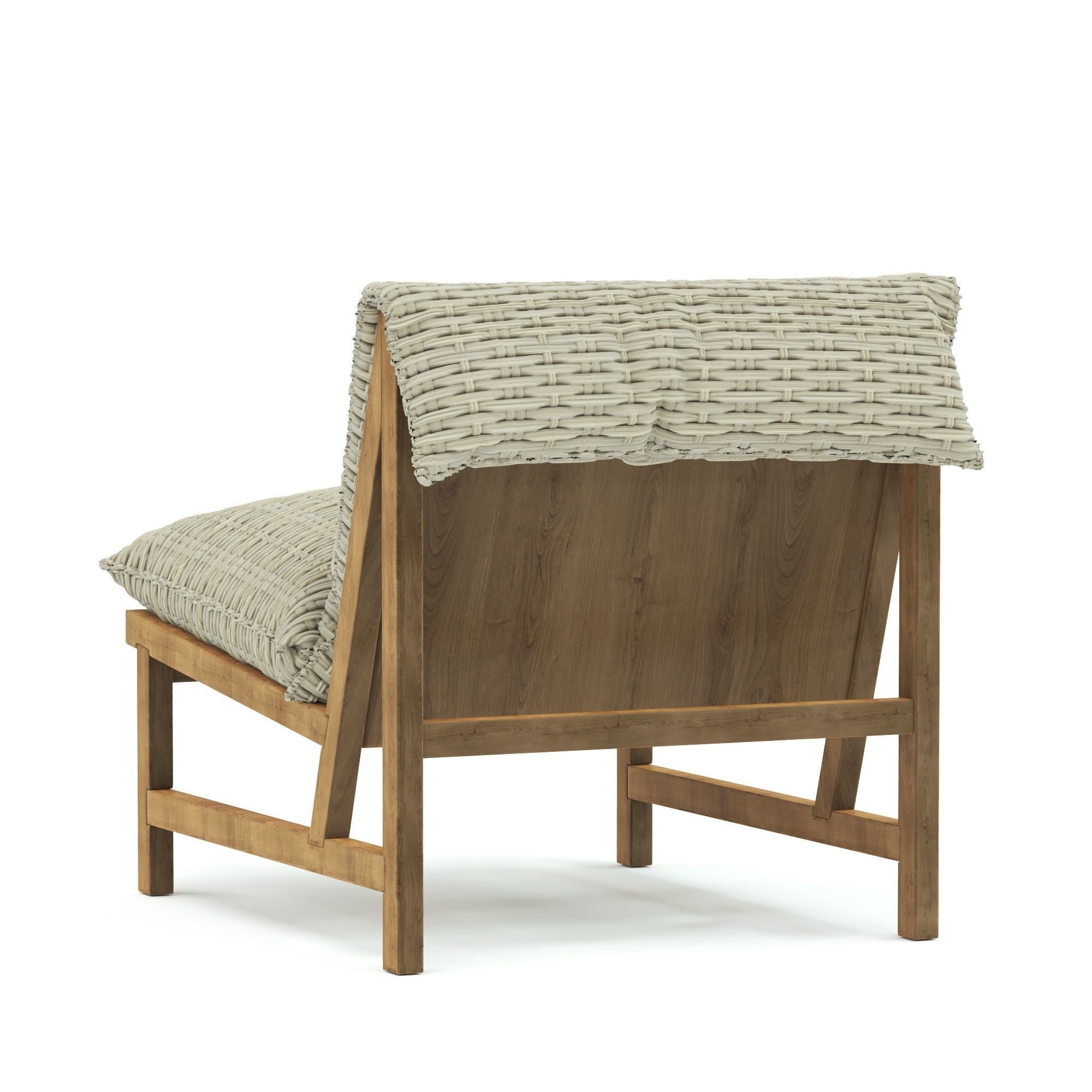 Globewest Sketch Cantaloupe Occasional chair 3D model_2