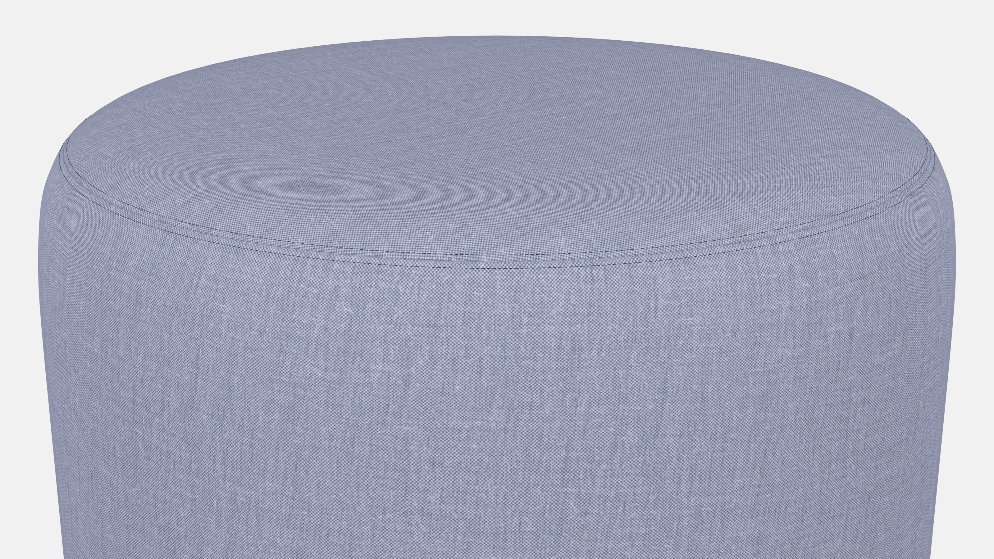  Round Fabric Ottoman 3D model_5
