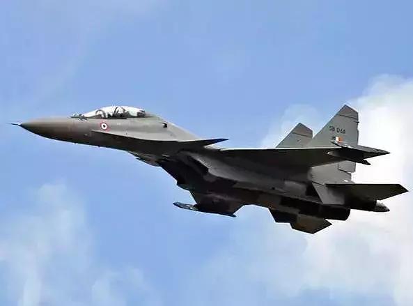 sukhoi su 30mki Multirole Fighter Aircraft 3D model