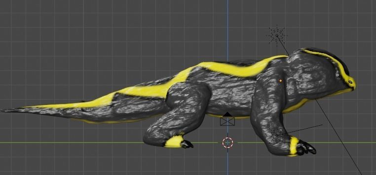 Salamander Dragon 3D model_5